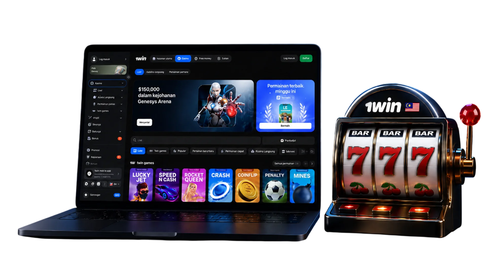 Play at the official 1win casino.