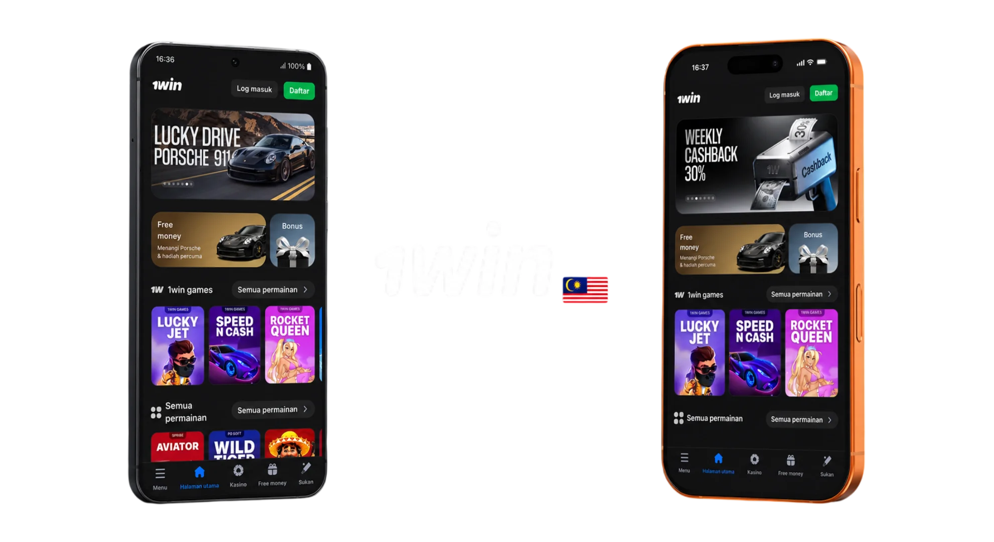 Download the 1win app for free and get unlimited access to the casino and sports betting in Malaysia.