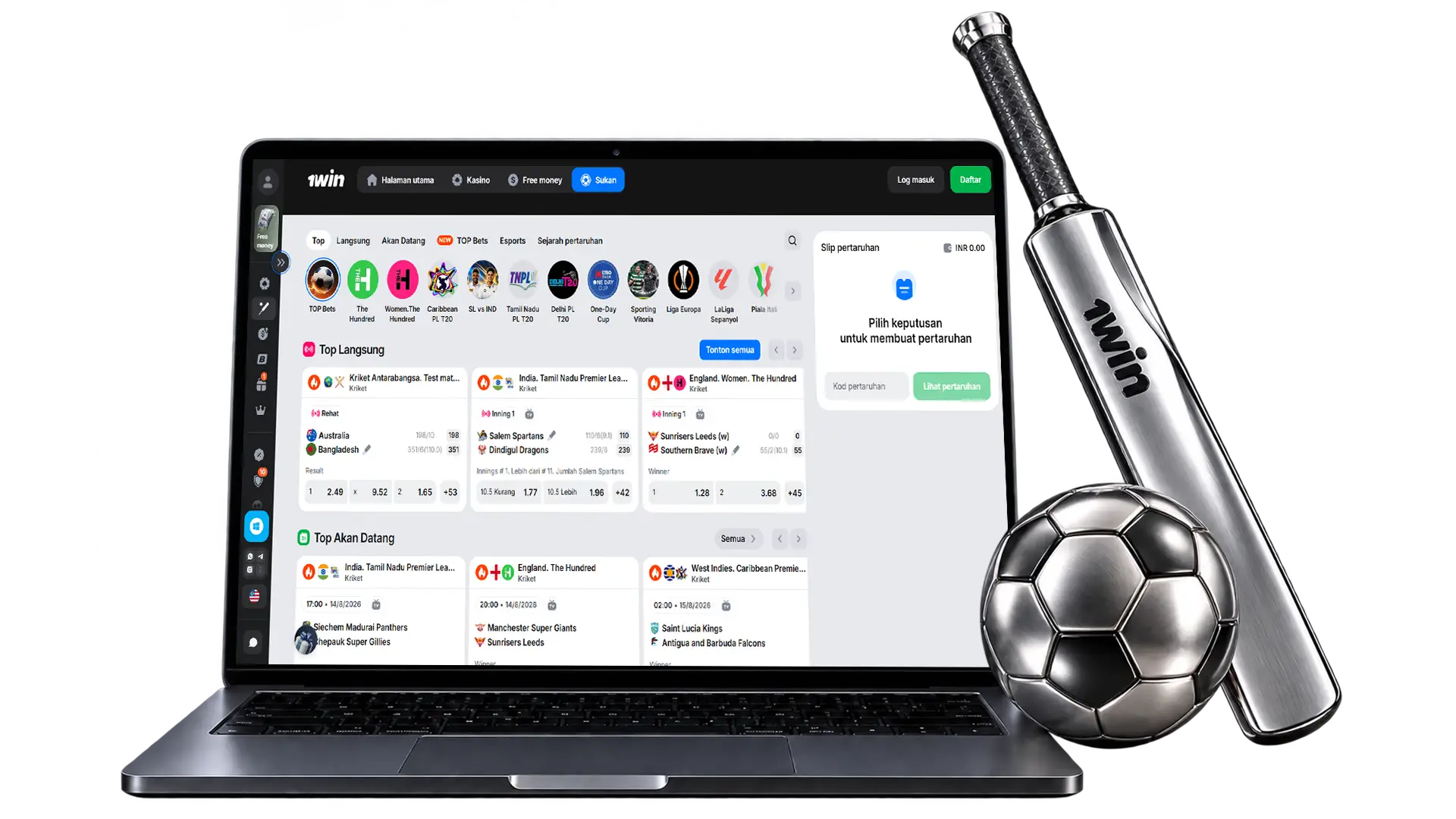 Bet on sports at 1win Malaysia.
